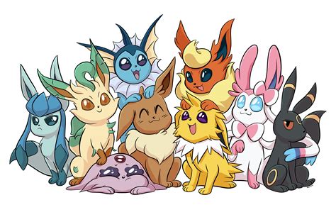 Eevee Evolutions Eevee Eevee Evolutions Fan Art