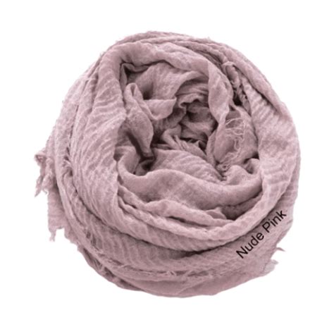 Premium Cotton Crinkle Shawl Nude Pink Quickee Online Shopping In Sri Lanka