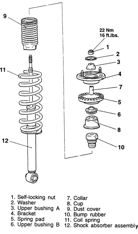 Shock Absorber Diagram