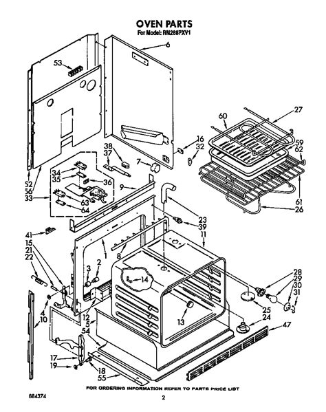 Southbend Oven Parts Diagram