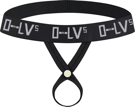 Mens Thongs Underwear Sexy Low Rise Open Hole Bikini Underpants Hollow Out Comfortable Backless