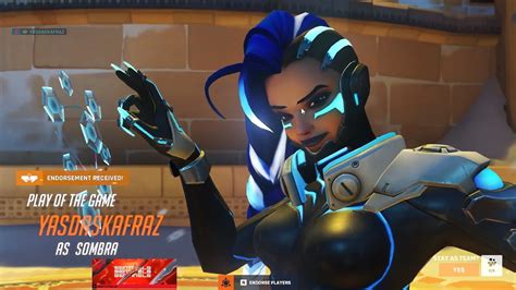 Potg How To Play Sombra Surefour Insane Sombra Gameplay Overwatch 2