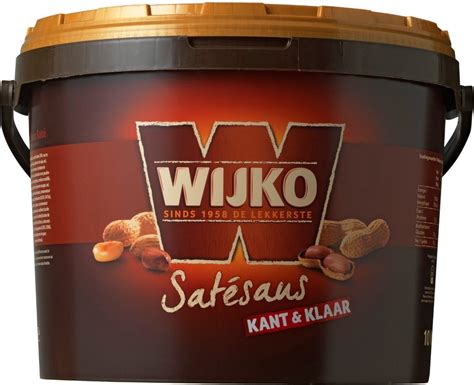 Wijko Satésaus kant en klaar 10 kg bol