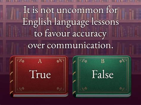 truefalse quiz