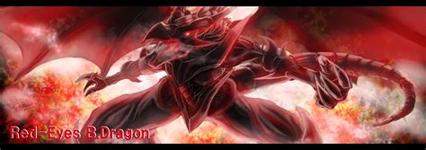 Red Eyes Black Dragon Yu Gi Oh Duel Monsters Image By Hey