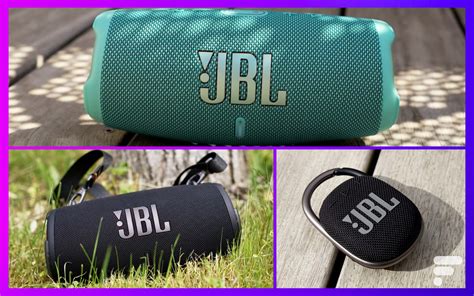 Notre sélection des meilleures enceintes Bluetooth JBL en 2023