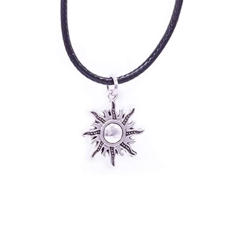 Descuento Colgante Sol Étnico en Plata Tibetana Collar para Hombre