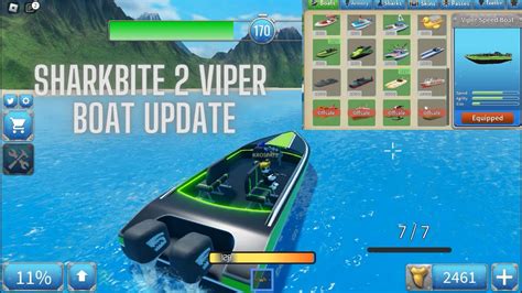 SharkBite 2 VIPER BOAT UPDATE In SharkBite 2 Roblox YouTube