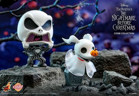 Hot Toys Cosbi Bobble Head Collection CBX Disney Tim Burton S The