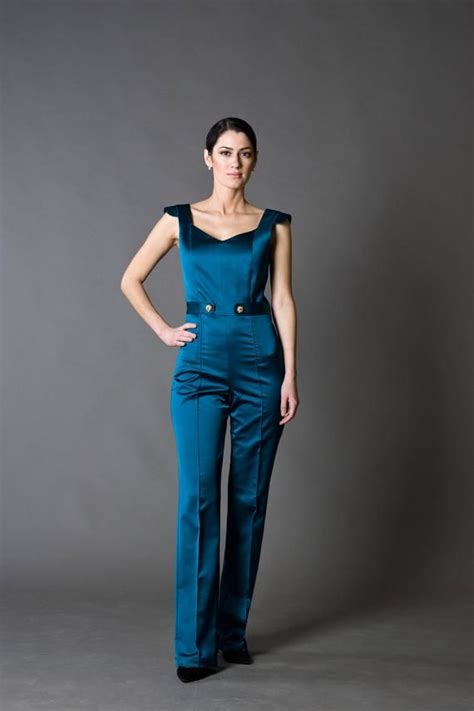 Wedding Bridesmaid Jumpsuits For Womens Formal Overalls Etsy Canada