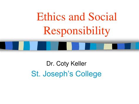 Ppt Ethics And Social Responsibility Powerpoint Presentation Free Download Id628262