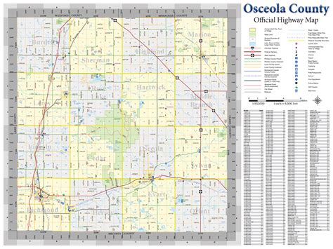 Maps - Osceola County Road Commission