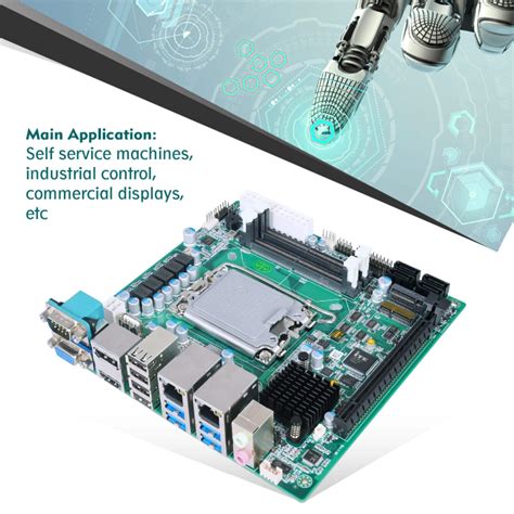 Intel 12th Gen Lga1700 H610 B660 H670 Mini Itx Motherboard Industrial