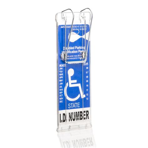 Handicap Parking Placard Holders Jl Safety