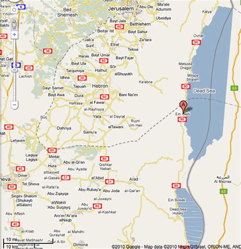 Pandemic Information News Map Ein Gedi Israel