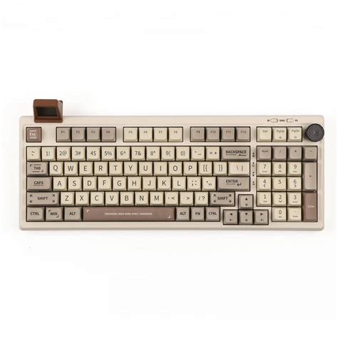 Epomaker Rt Rgb Wireless Hot Swappable Mechanical Keyboard Wisteria Switch