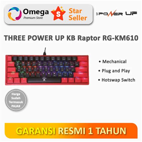 Jual Raptor Km Keyboard Mecha Hotswap Outemu Brownswitch Keys Rgb