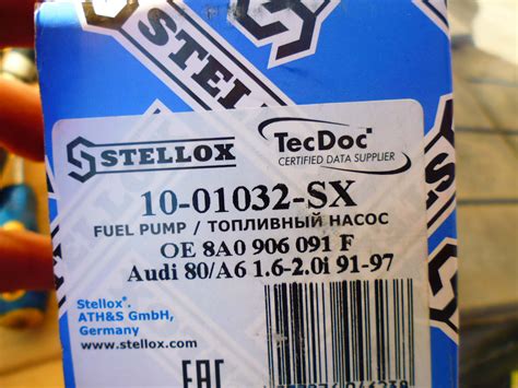 1001032SX Топливный насос STELLOX | Запчасти на DRIVE2