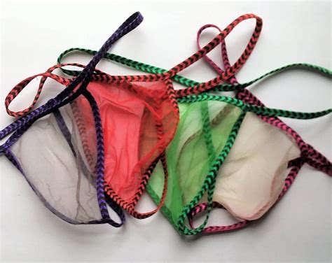 Men S G String Thong Super Stretchy Naked Stocking Wild Bright Expandable Air Light Sheer Nylon