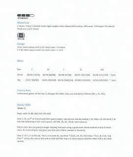 Crochet Blog By Bikini Sandi Men S Mesh Shorts A Free Crochet Pattern