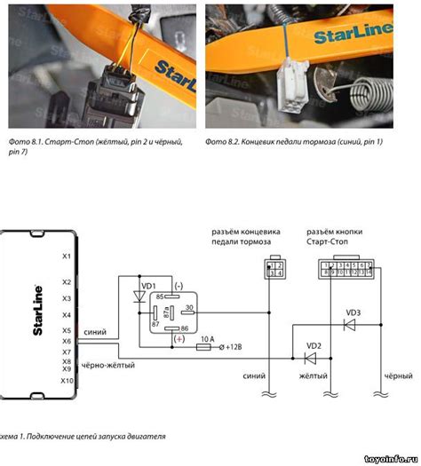 Точки подключения сигнализации тойота ярис - 89 фото