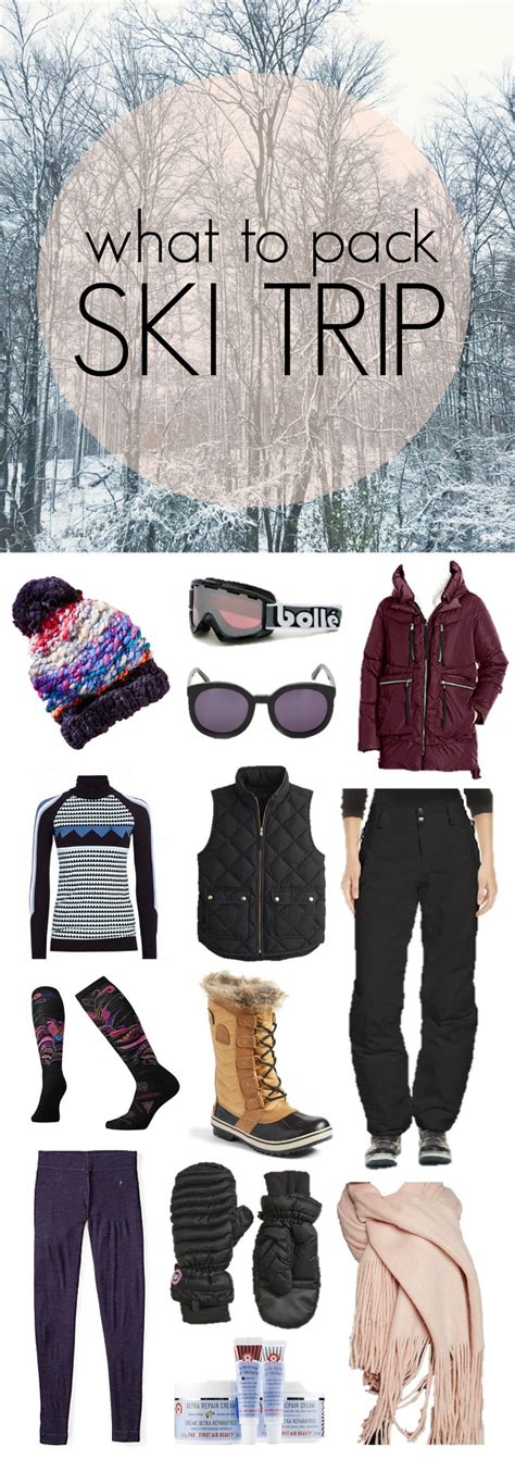 What To Pack For A Ski Trip ⋆ Chic Everywhere