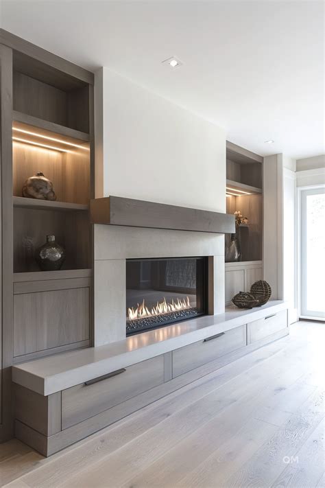 Built-In Around Fireplace: Elegant Solutions for Your Living Space