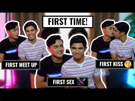 OUR FIRST TIME FIRST KISS MET SEX 1st BL Real Life Couple Gay Couple PaulKen YouTube