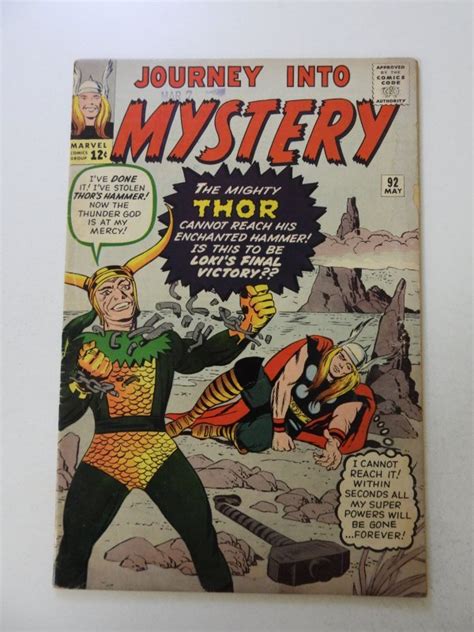 Journey Into Mystery Vg Condition Moisture Damage Comic