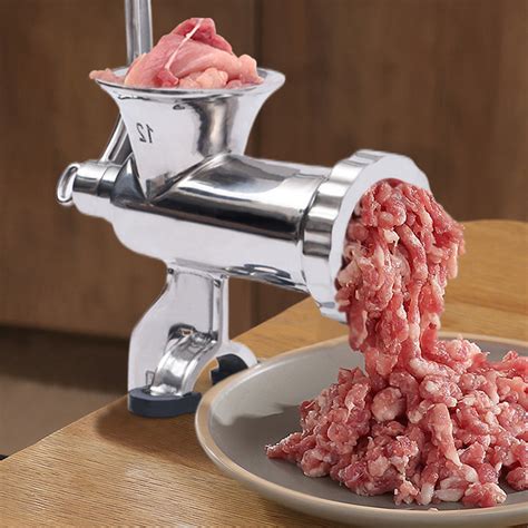 Magix Manual Meat Grinder Sausage Stuffer Stainless Steel Hand Cranked