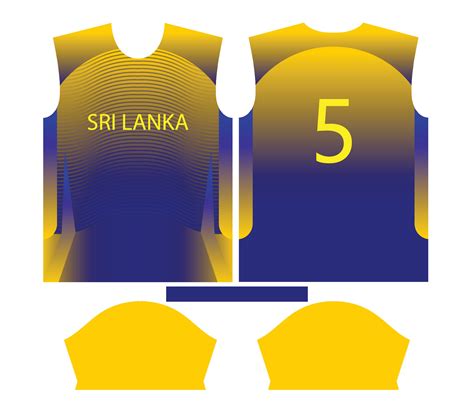 Srilanka cricket team sports kid design or Sri Lankan cricket jersey ...