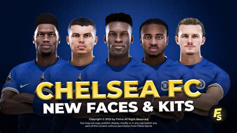 Chelsea New Faces Sponsor Kits 2023 24 Season Sider And Cpk