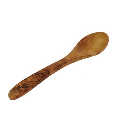 Small Olive Wood Spoon Bella Gusto Olive Oil Co
