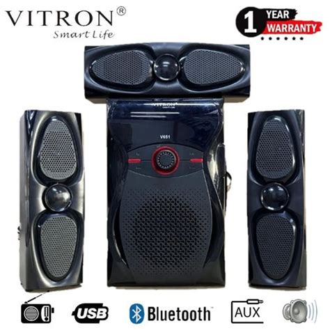 Vitron V651 3 1 CHANNEL SUB WOOFER SYSTEM 8000W Kariz Collections