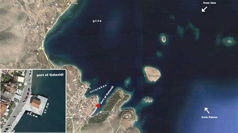 Galaxidi Port Info And Map For Yachts