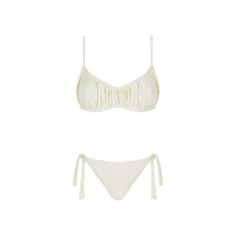 Bikini Bandeau Alessandra Tie Robin Collection