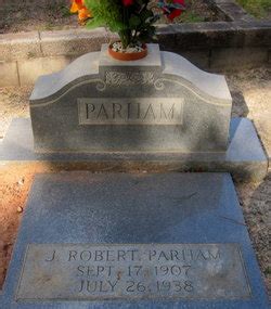 Robert Johnson Parham Jr M Morial Find A Grave