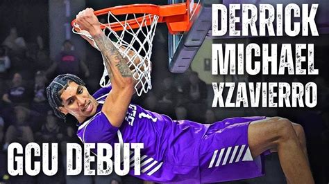 Debut Derrick Michael Xzavierro Di Ncaa Youtube