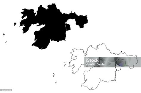 Hwaseong City Map Stock Illustration - Download Image Now - Abstract, Asia, Black Color - iStock