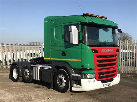 SCANIA G450 EURO 6 6X2 TRACTOR UNIT 2016 FX16 DAY Fleetex