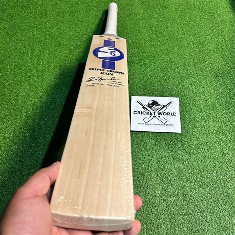 Sg Triple Crown Icon English Willow Cricket Bat Bat 1 Cricketworld