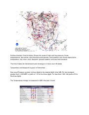 surface analysis chartpdf surface analysis chart includes shows