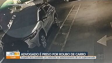 JA 1ª Edição Advogado é presos suspeito de roubar carro em