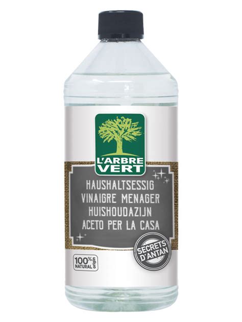 L ARBRE VERT Vinaigre blanc ménager écologique 750ml Entretien