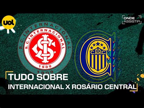 Transmissão ao vivo de Inter x Rosario Central veja onde assistir