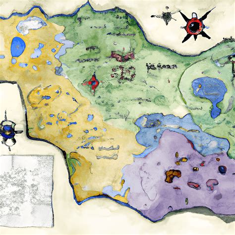 Mapa Gr Fico Digital Da Vila De Dungeon And Dragons Legendas