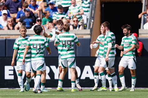 Celtic Rolls Past Chelsea 4 1 In Final Friendly Of Us Tour Adam Idah