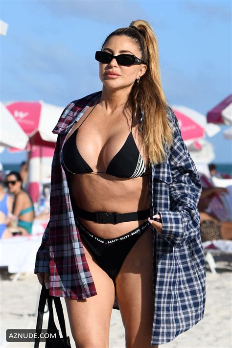 Larsa Pippen Sexy Shows Off Her Curves In A Black Bikini In Miami AZNude