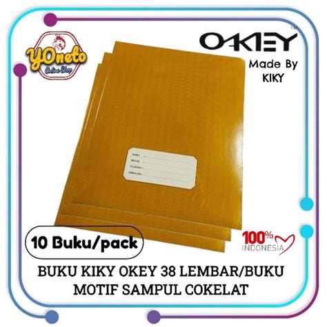 Jual Buku Tulis Kiky Okey Lembar Pack Buku Shopee Indonesia