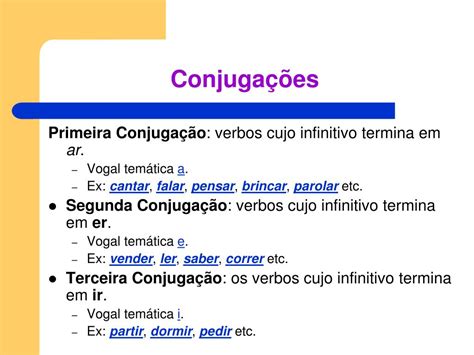 Verbo Da Primeira Conjugação - 9